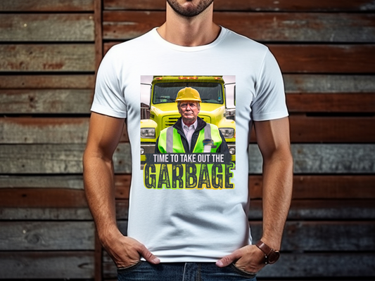 Time To Take Out The Garbage Trump Political USA DTF Transfer - KPI2362