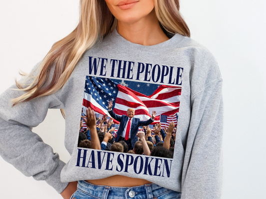We The People Have Spoken Trump Political USA DTF Transfer - KPI2367