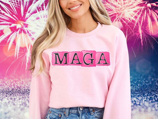 MAGA Pink Trump Political USA DTF Transfer - KPI2427