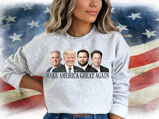 Make America Great Again Donald Trump And Friends Trump Political USA DTF Transfer - KPI2436