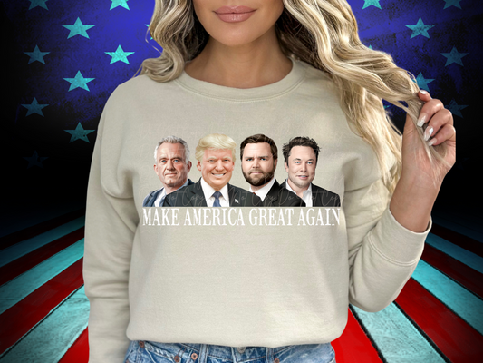 Make America Great Again Donald Trump And Friends Trump Political USA DTF Transfer - KPI2437