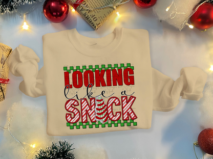 Little Debbie Cake Looking Like A Snack Sweatshirt