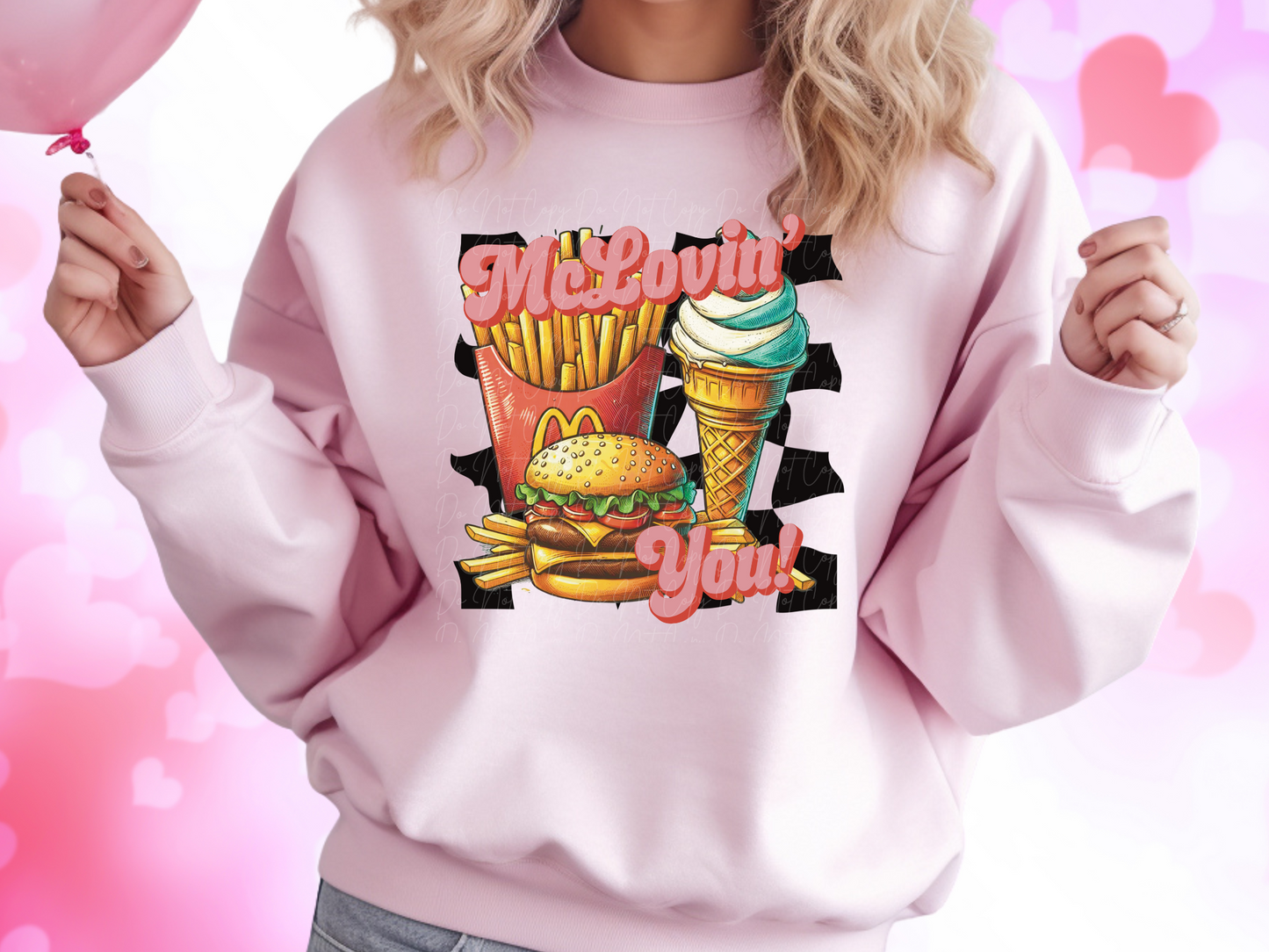 McLovin' It McDonald's Valentine's Day Sweatshirt