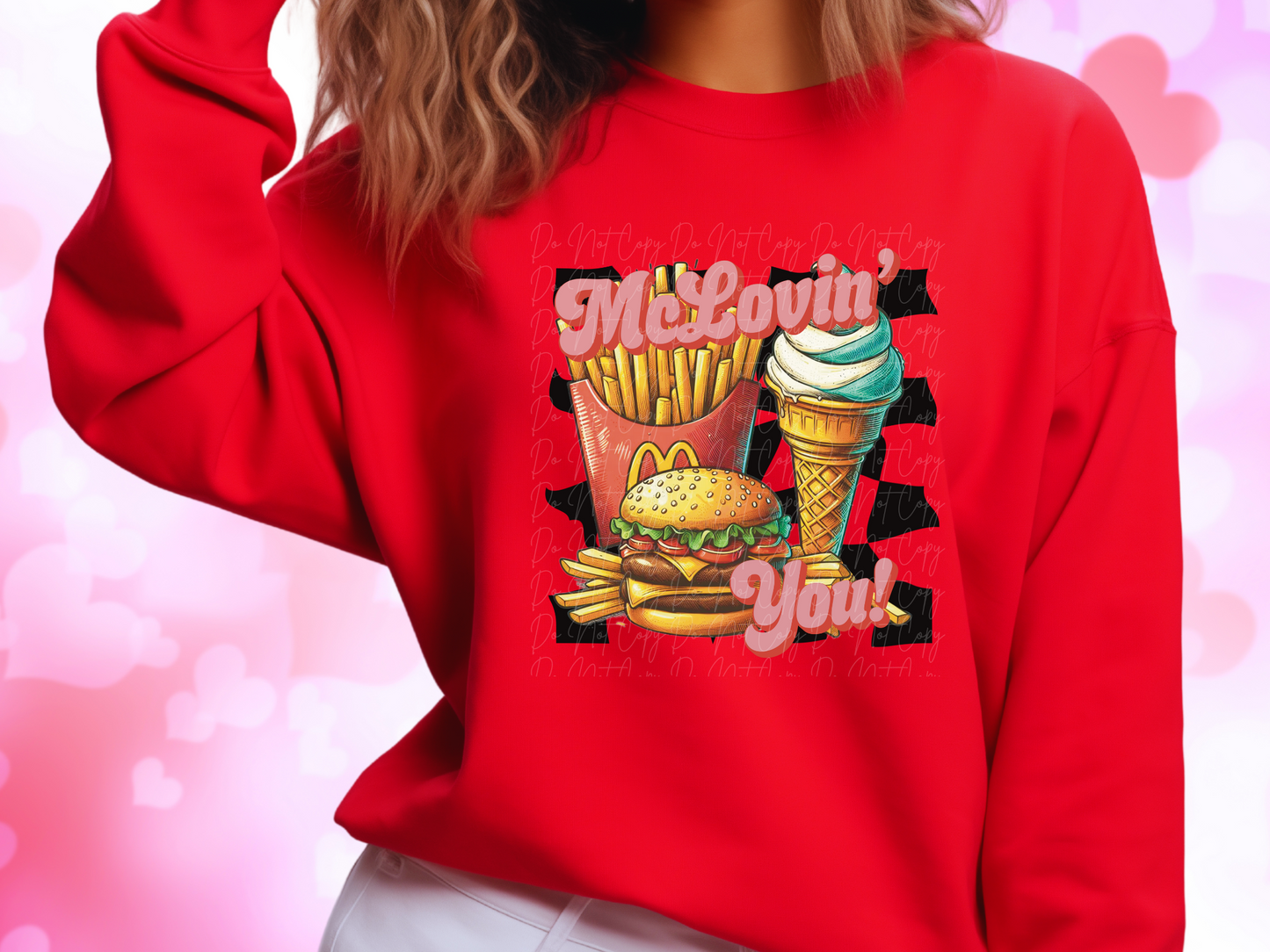 McLovin' It McDonald's Valentine's Day Sweatshirt