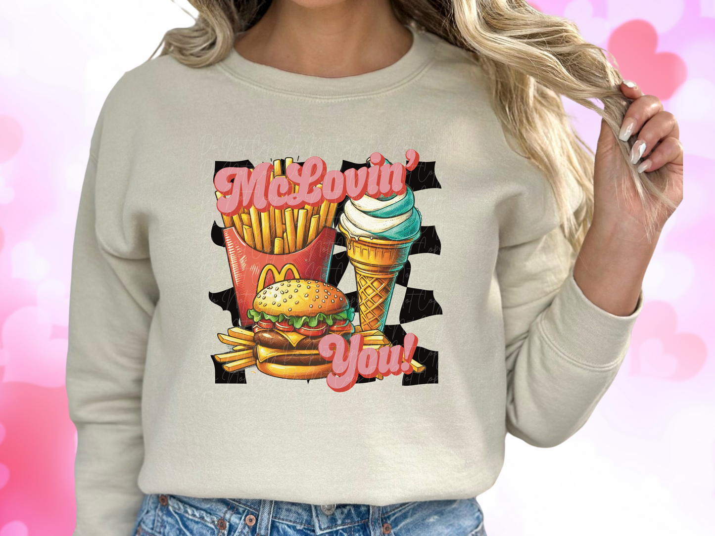 McLovin' It McDonald's Valentine's Day Sweatshirt