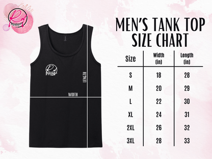Rockstar 21 Front Design Only Mens Tank Top