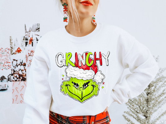 Mean Green One Christmas DTF Transfers - PHD1222