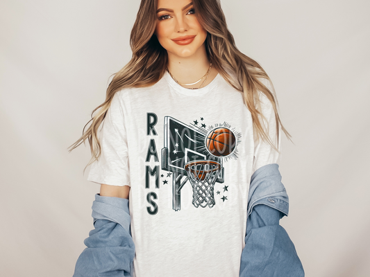 Rams Basketball Game Day DTF Transfer - PHD1270