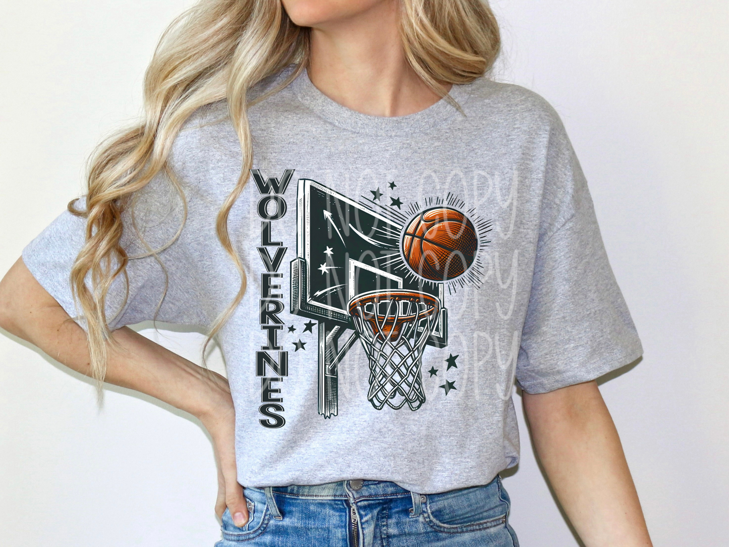 Wolverines Basketball Game Day DTF Transfer - PHD12945