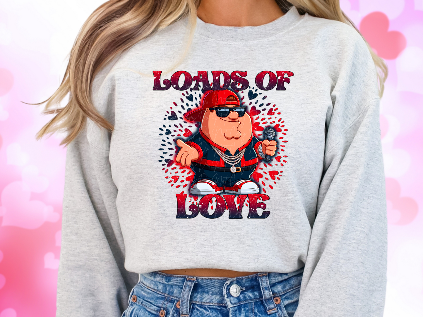 Loads Of Love Family Guy Peter Valentine's Day Sweatshirt
