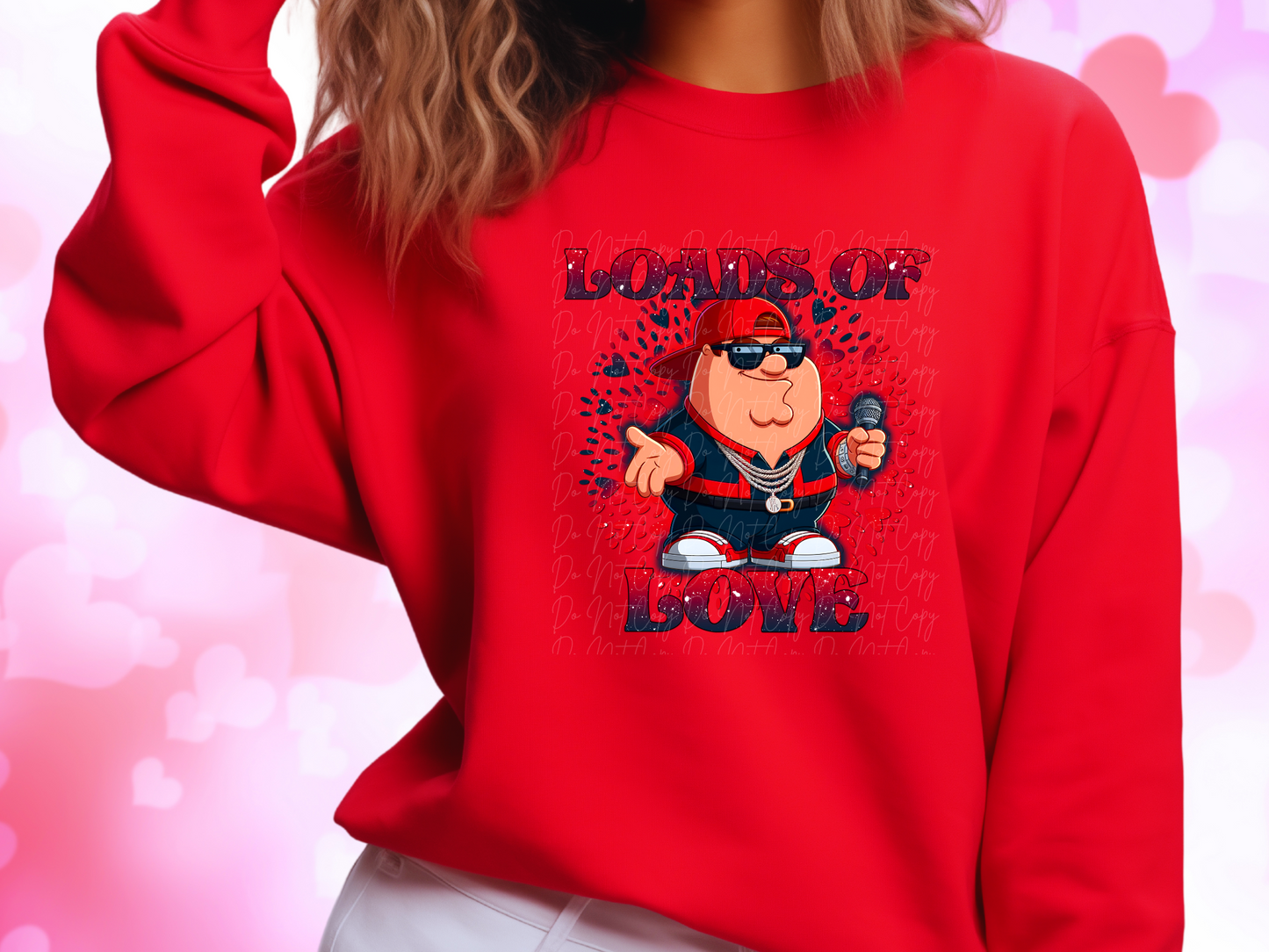 Loads Of Love Family Guy Peter Valentine's Day Sweatshirt
