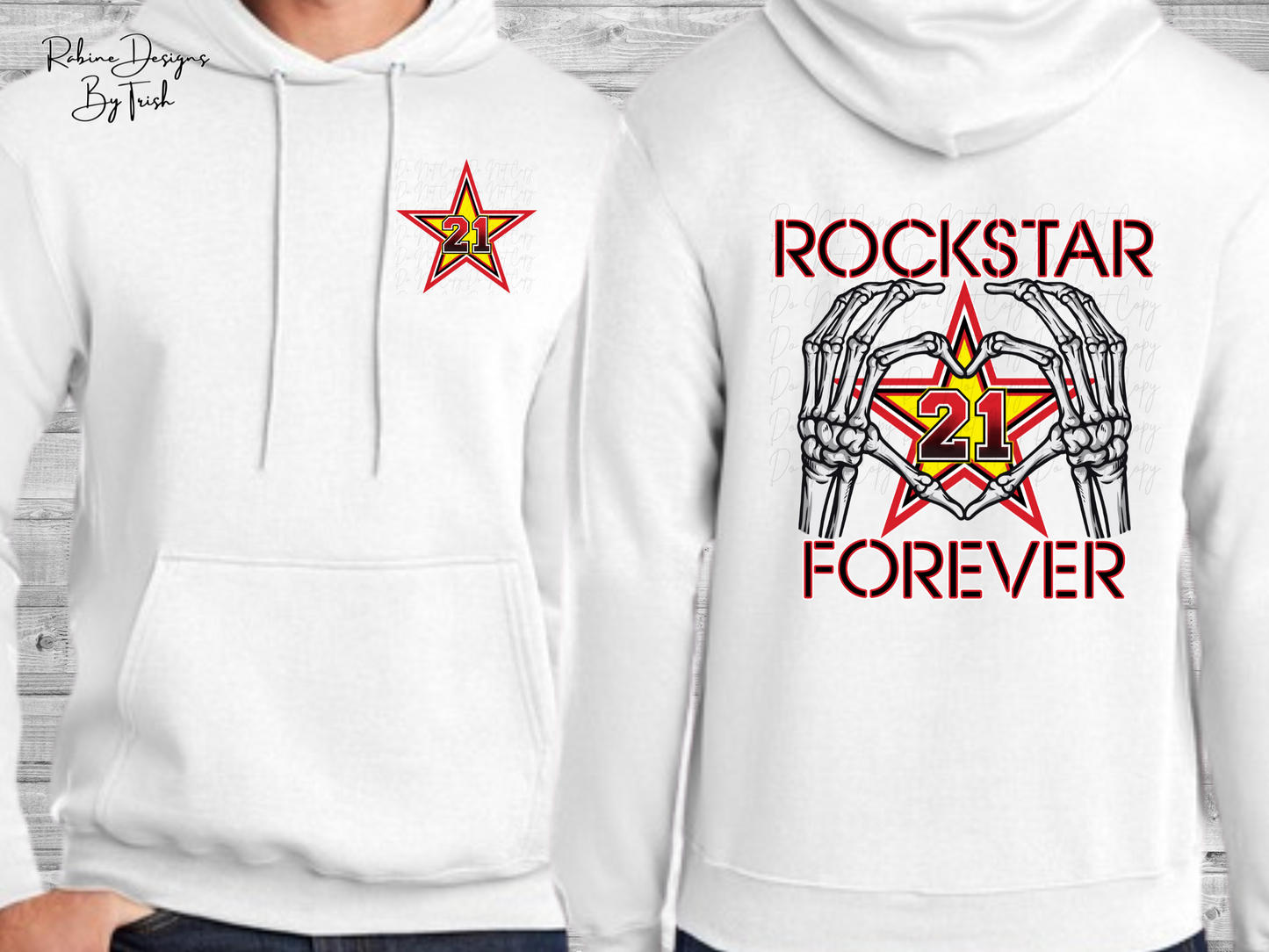 Rockstar Forever 21 Memorial Tall Shirt
