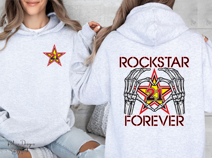 Rockstar Forever 21 Memorial Shirt