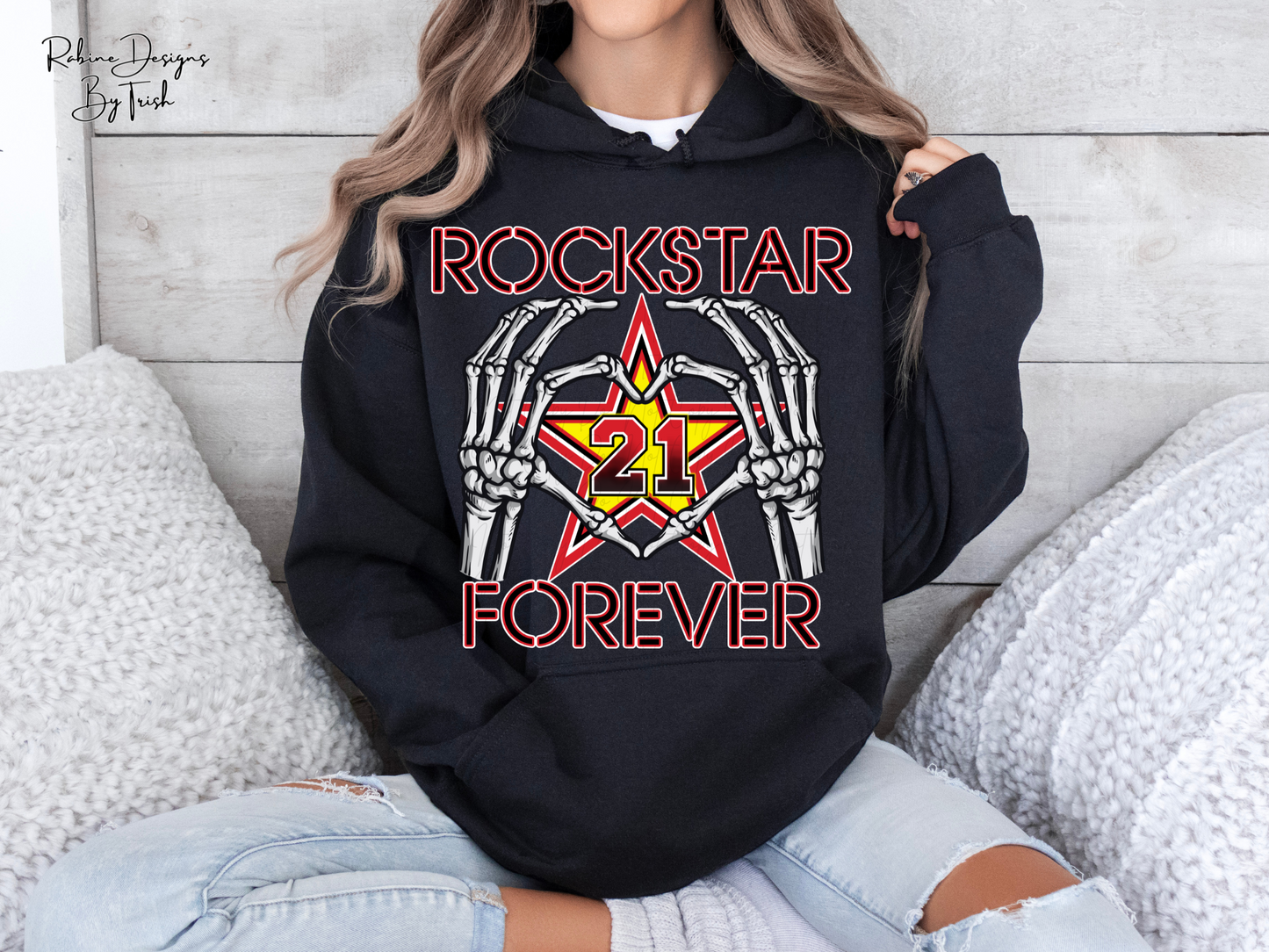 Rockstar Forever Memorial Shirt (Front Design Only)