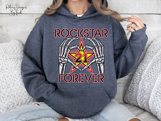 Rockstar Forever Memorial Shirt (Front Design Only)