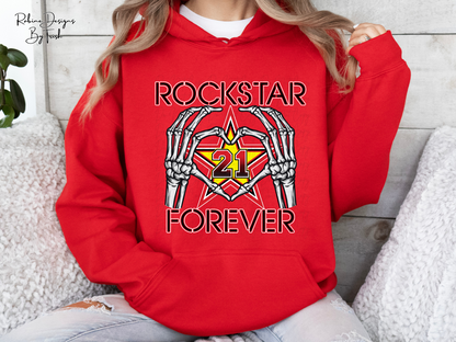 Rockstar Forever Memorial Shirt (Front Design Only)
