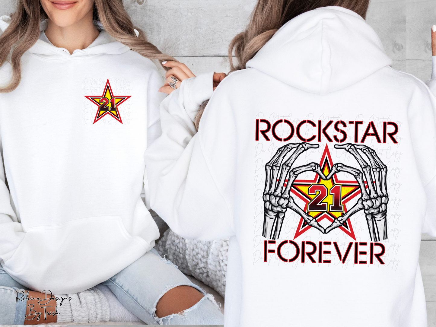 Rockstar Forever 21 Memorial Shirt