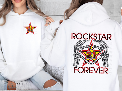 Rockstar Forever 21 Memorial Shirt