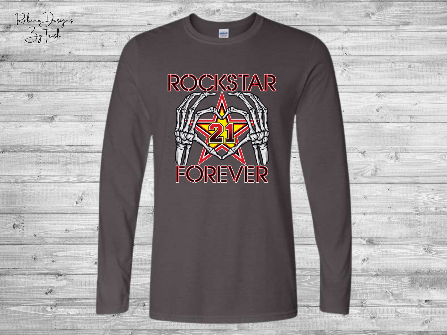 Rockstar Forever Memorial Shirt (Front Design Only)