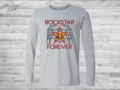 Rockstar Forever Memorial Shirt (Front Design Only)