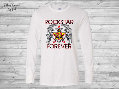 Rockstar Forever Memorial Shirt (Front Design Only)