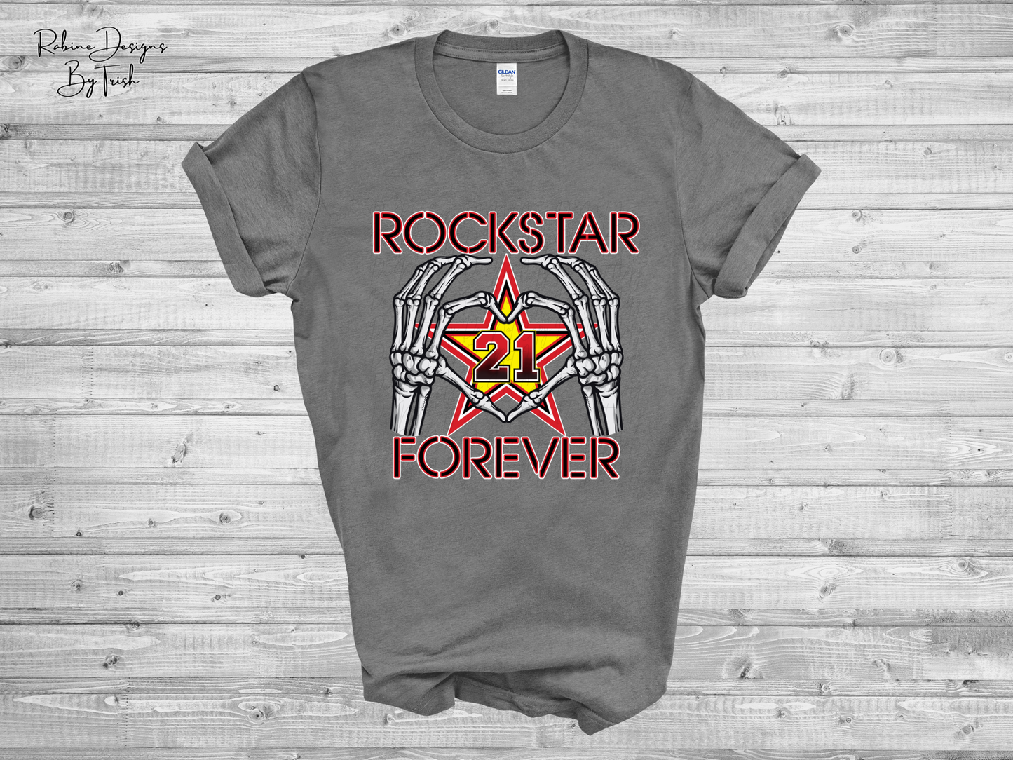 Rockstar Forever Memorial Youth Shirt (Front Design Only)