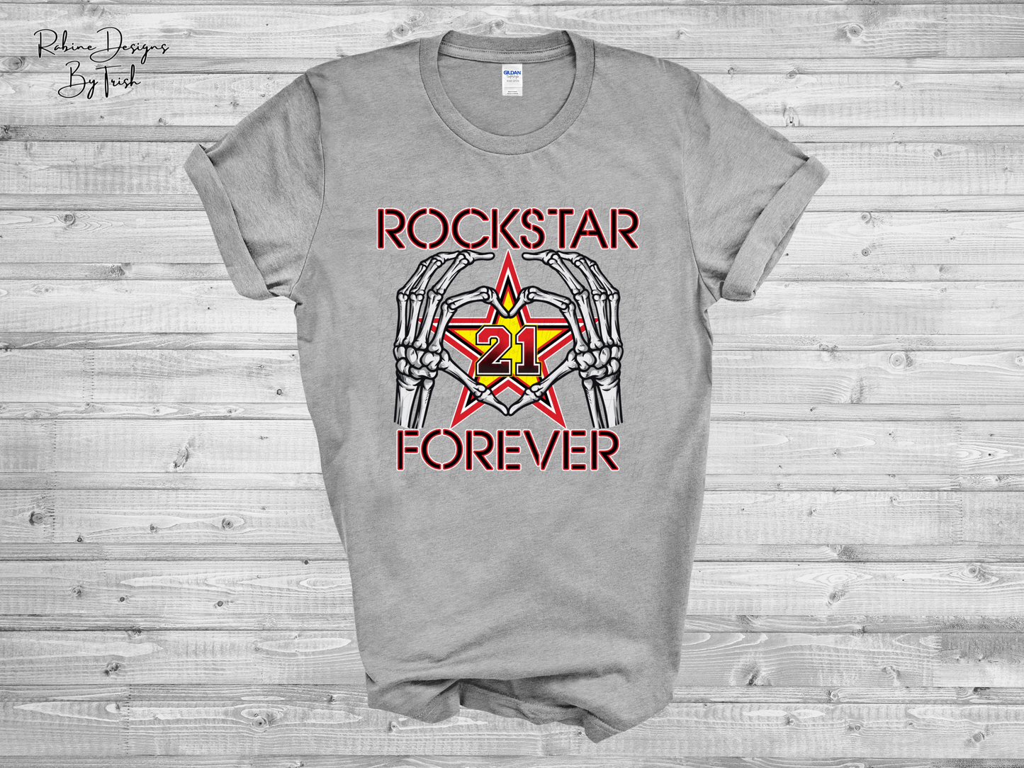 Rockstar Forever Memorial Youth Shirt (Front Design Only)