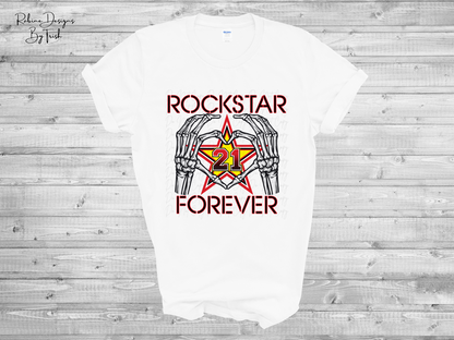 Rockstar Forever Memorial Youth Shirt (Front Design Only)