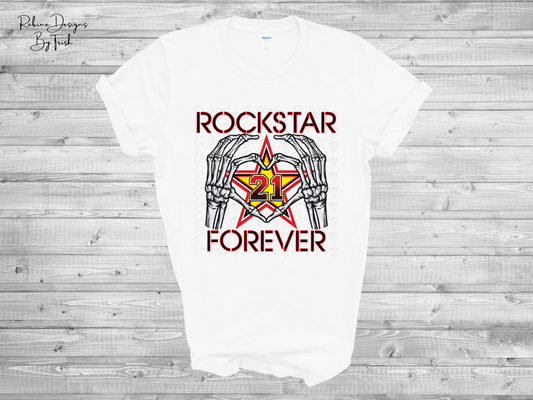 Rockstar Forever Memorial Youth Shirt (Front Design Only)