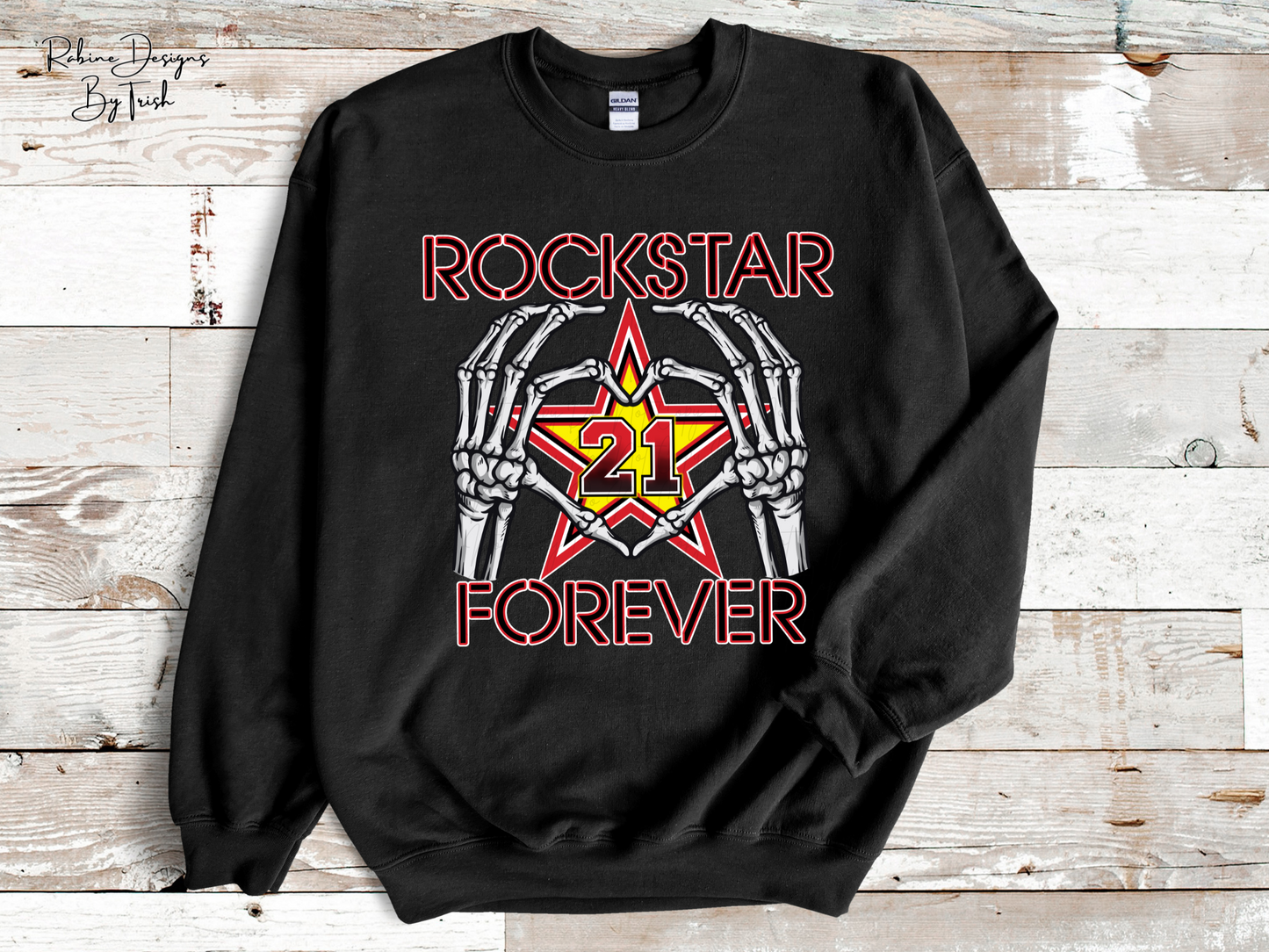 Rockstar Forever Memorial Shirt (Front Design Only)