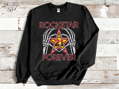 Rockstar Forever Memorial Shirt (Front Design Only)