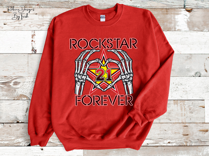 Rockstar Forever Memorial Shirt (Front Design Only)