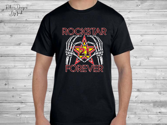 Rockstar Forever Memorial Toddler Shirt (Front Design Only)