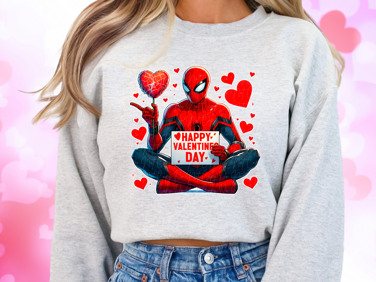 Spiderman Valentine's Day Sweatshirt