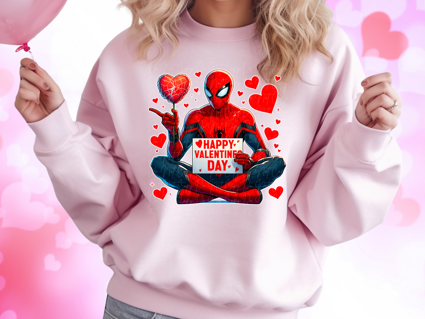 Spiderman Valentine's Day Sweatshirt