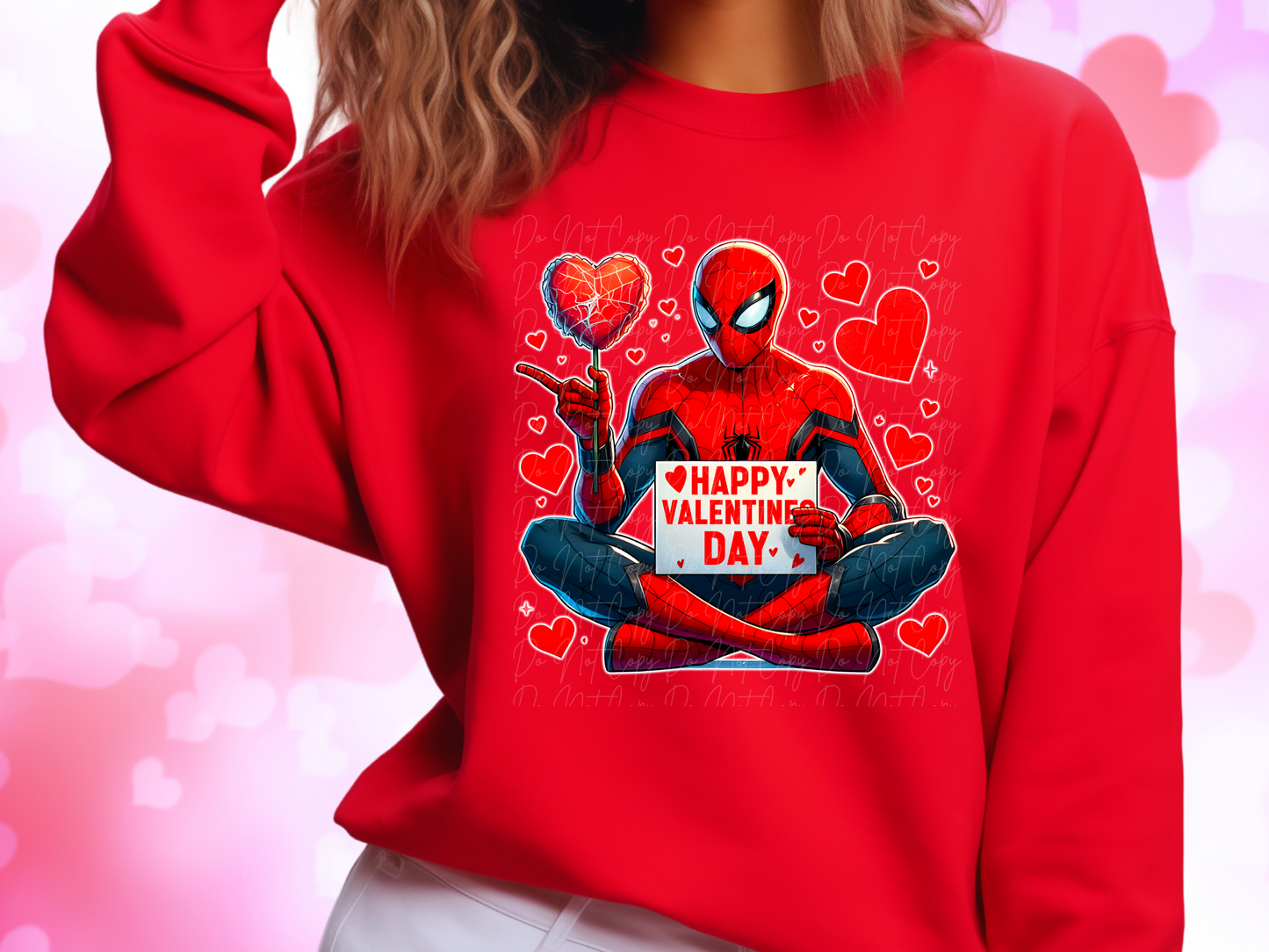 Spiderman Valentine's Day Sweatshirt