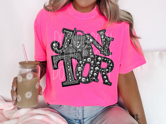 Janitor Rhinestone School DTF Transfer - TED1435