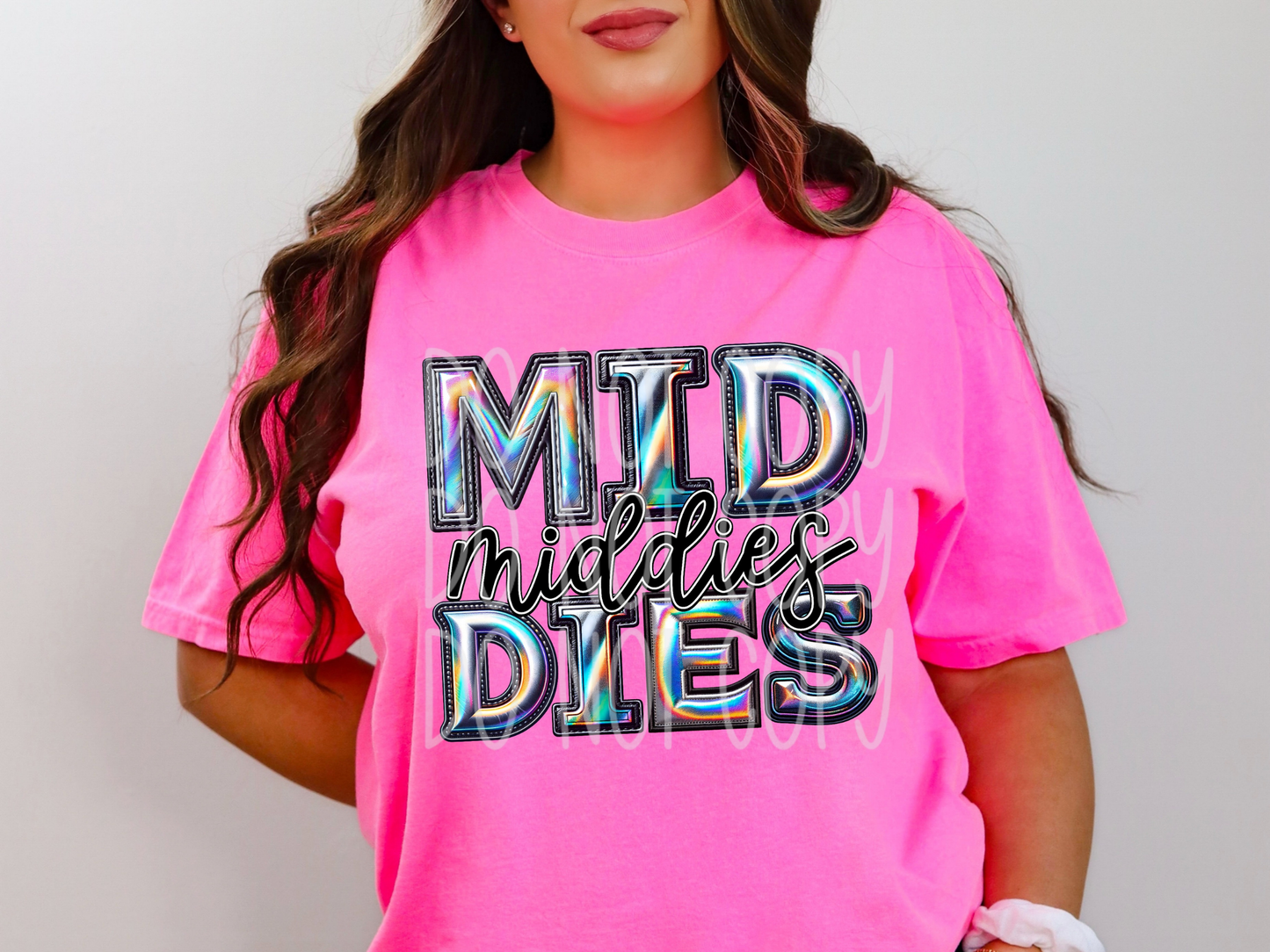 Middies Holographic School Mascot DTF Transfer - TED1687