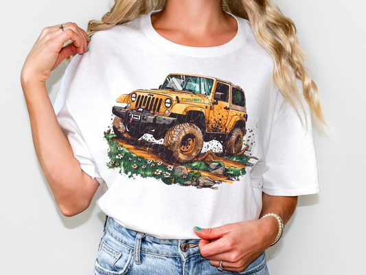 Off Road Jeep DTF Transfer - TED1765