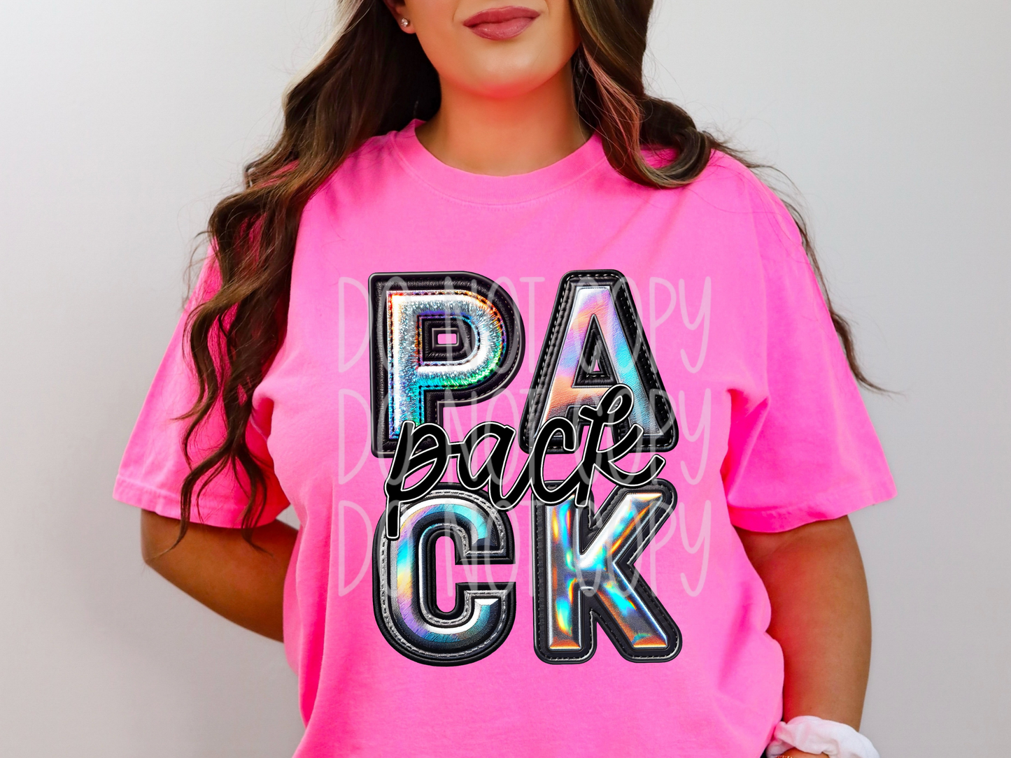 Pack Holographic School Mascot DTF Transfer - TED1862