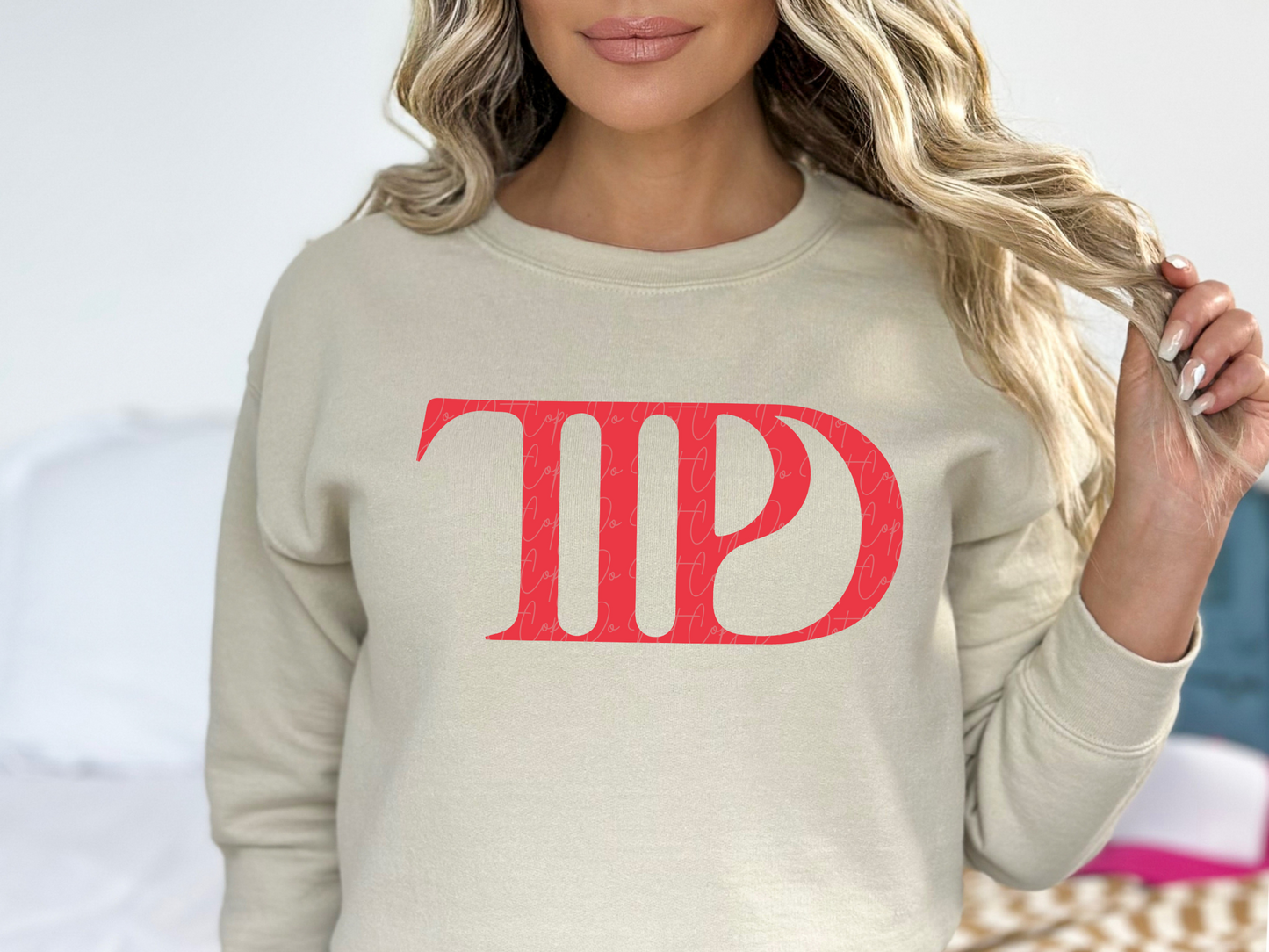 Swifties TTPD Red - Swifties DTF Transfer - KPI1550