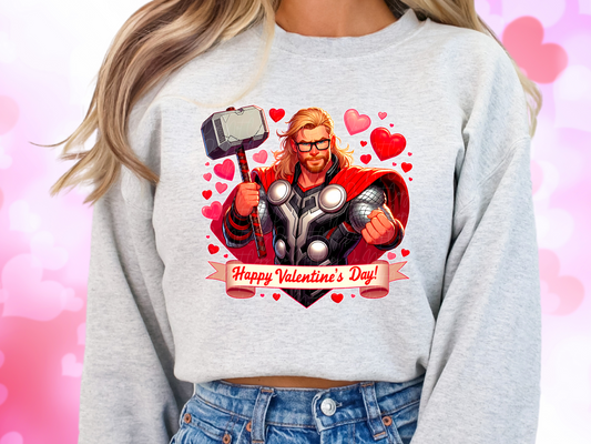 Thor Valentine's Day Sweatshirt