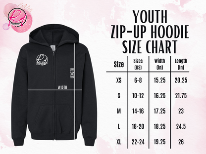 Rockstar 21 Zip-Up Youth Hoodie