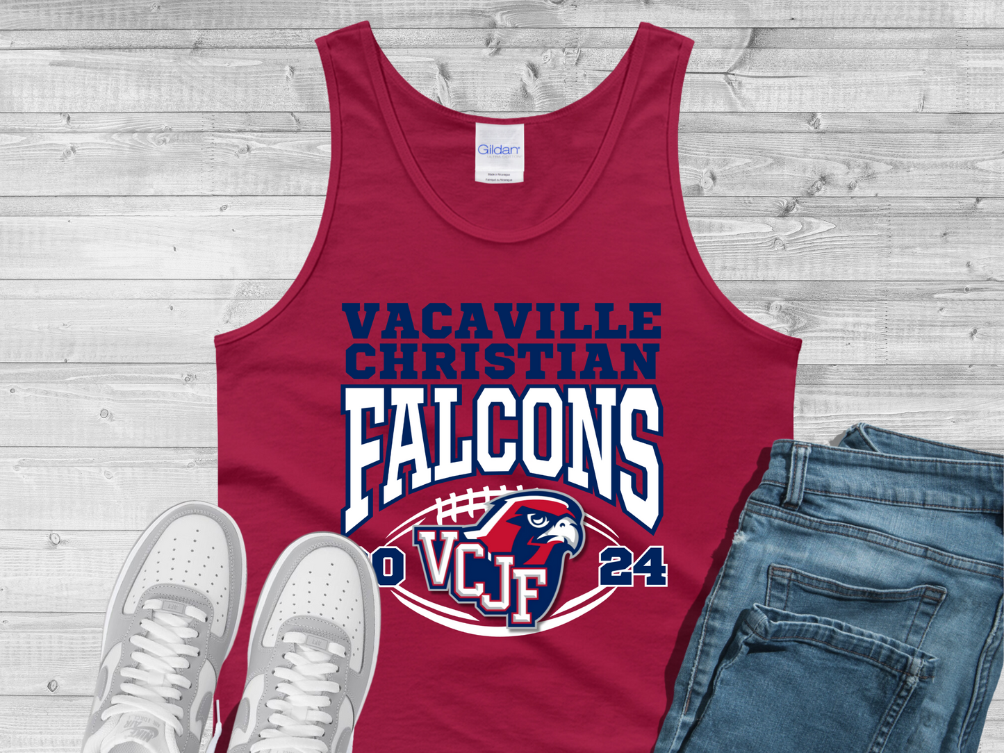 VCJF Football and Cheer Design 10 - Adult