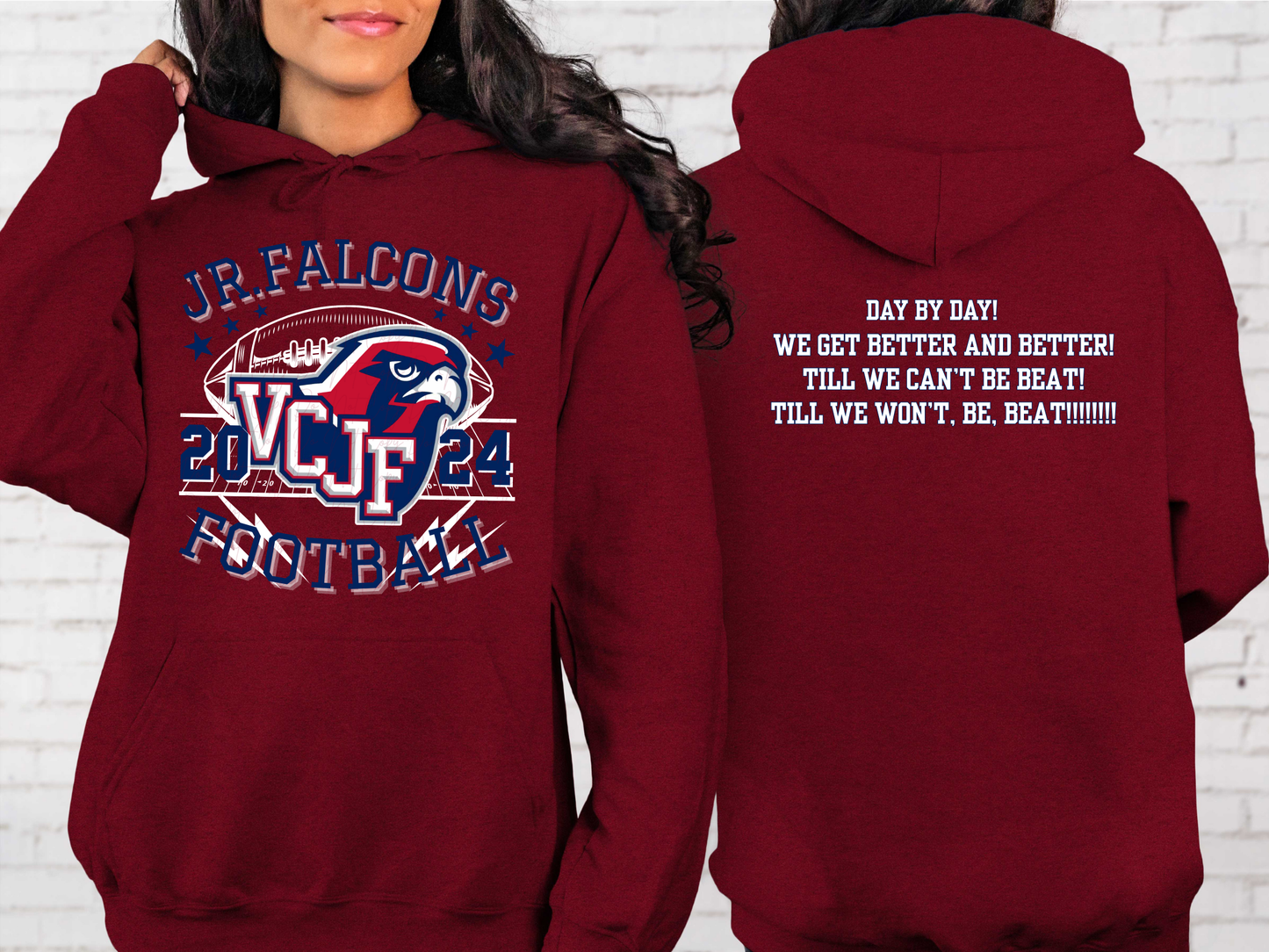 VCJF Football and Cheer Design 1 - Adult