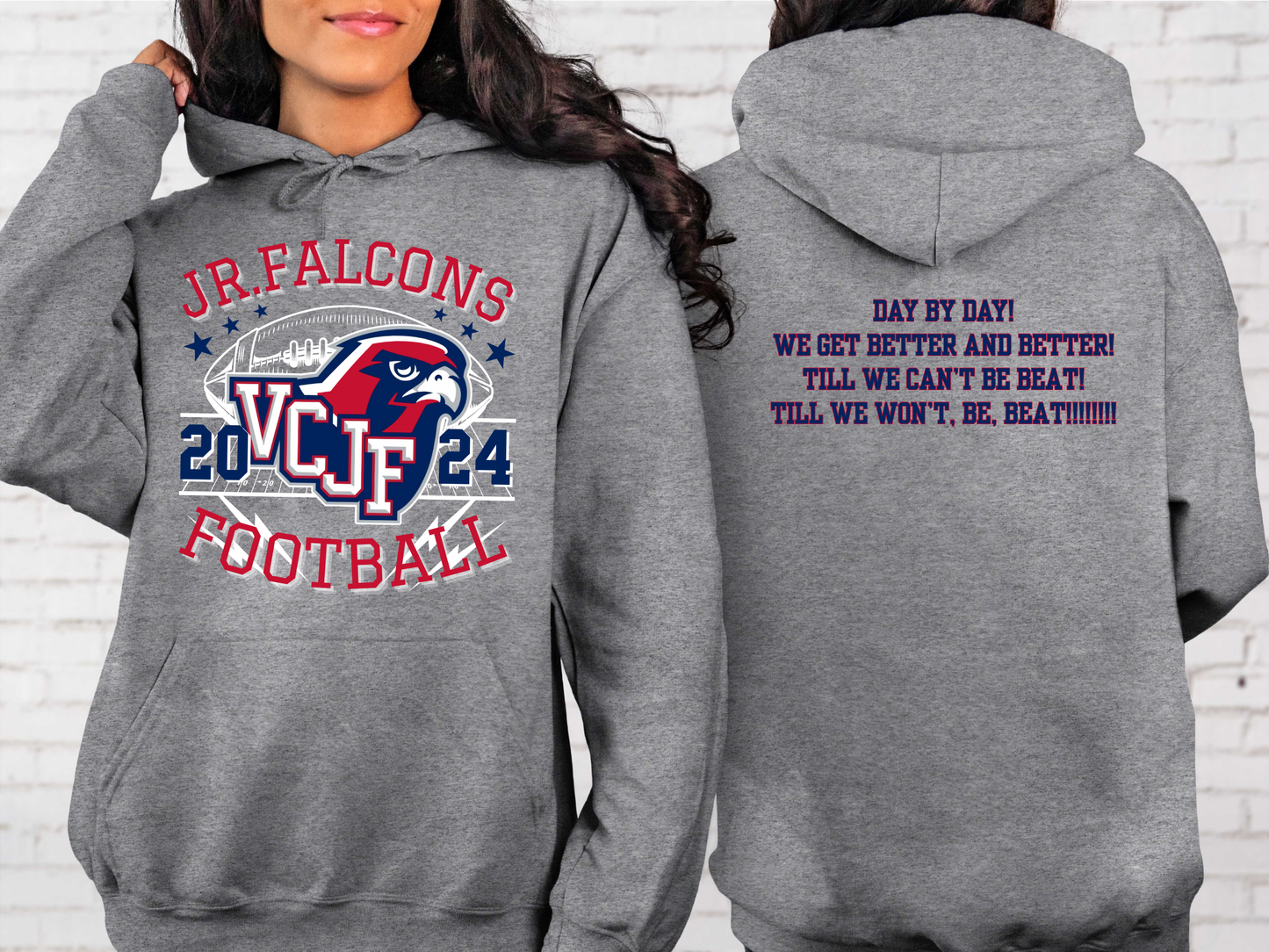 VCJF Football and Cheer Design 1 - Adult