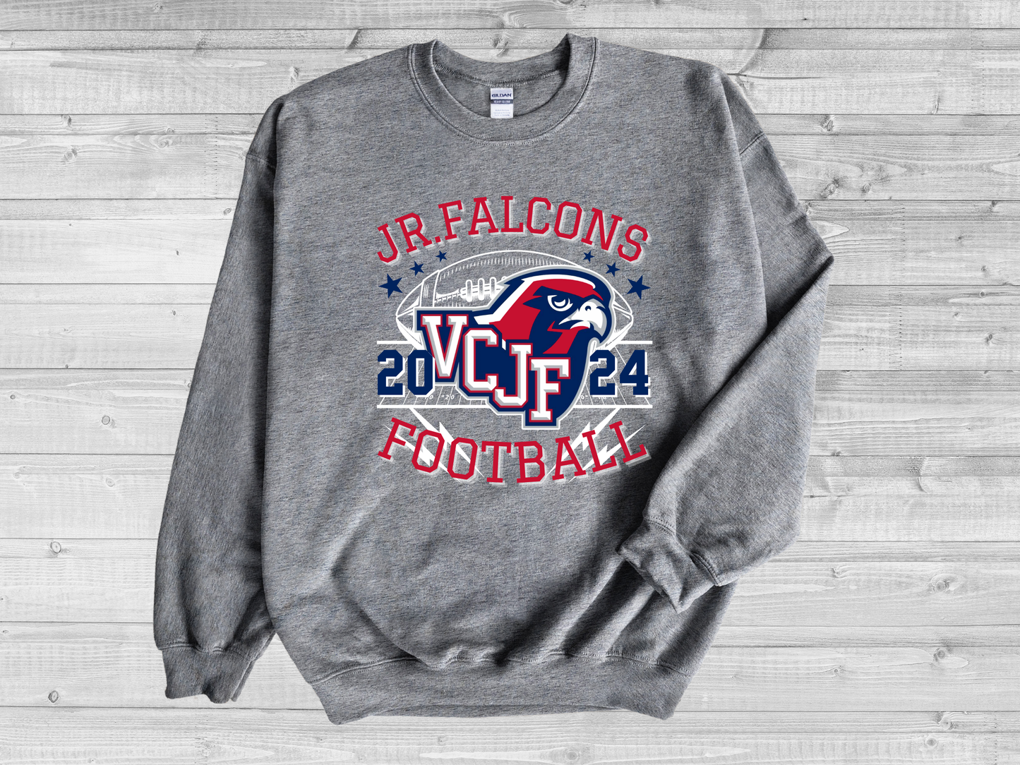 VCJF Football and Cheer Design 1 - Adult