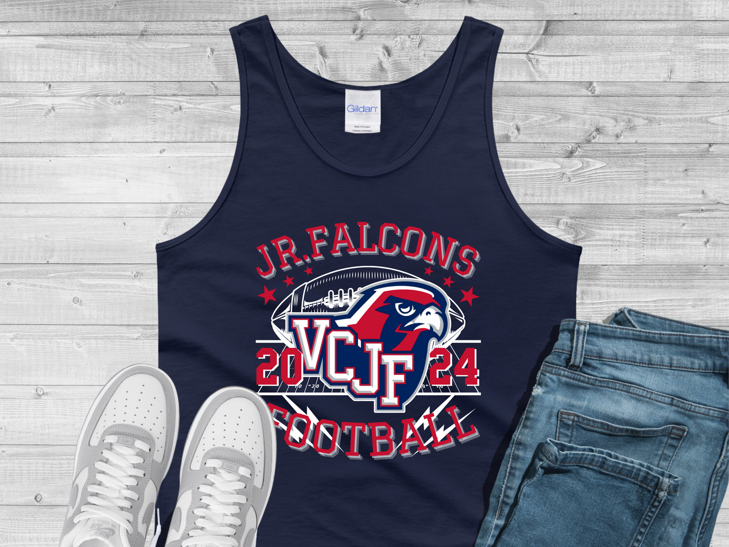 VCJF Football and Cheer Design 1 - Adult