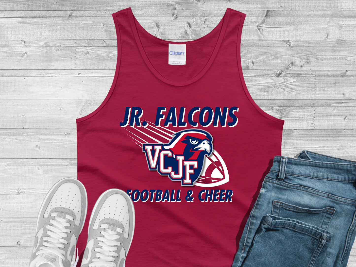 VCJF Football and Cheer Design 2 - Adult