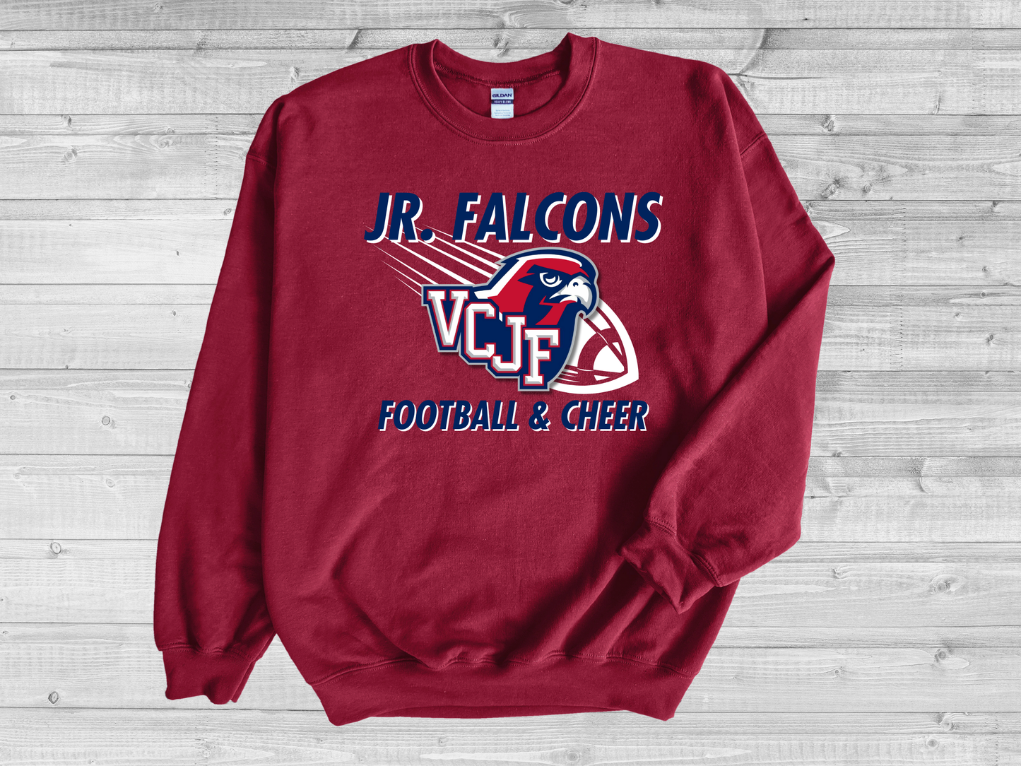 VCJF Football and Cheer Design 2 - Youth